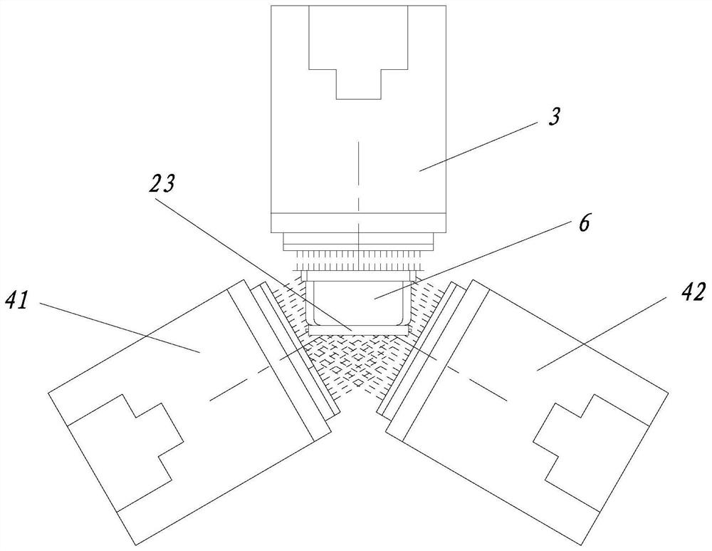 Electron beam radiation sterilization device and method