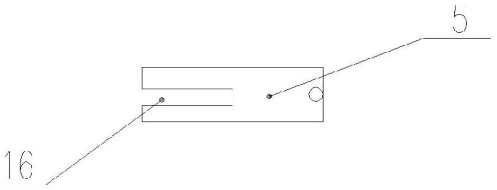 High-voltage knife switch replacement fixing device