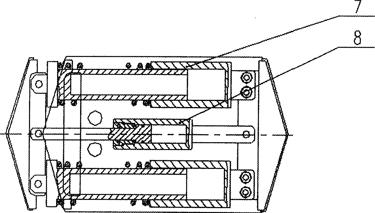 Sealed steel ring grabber