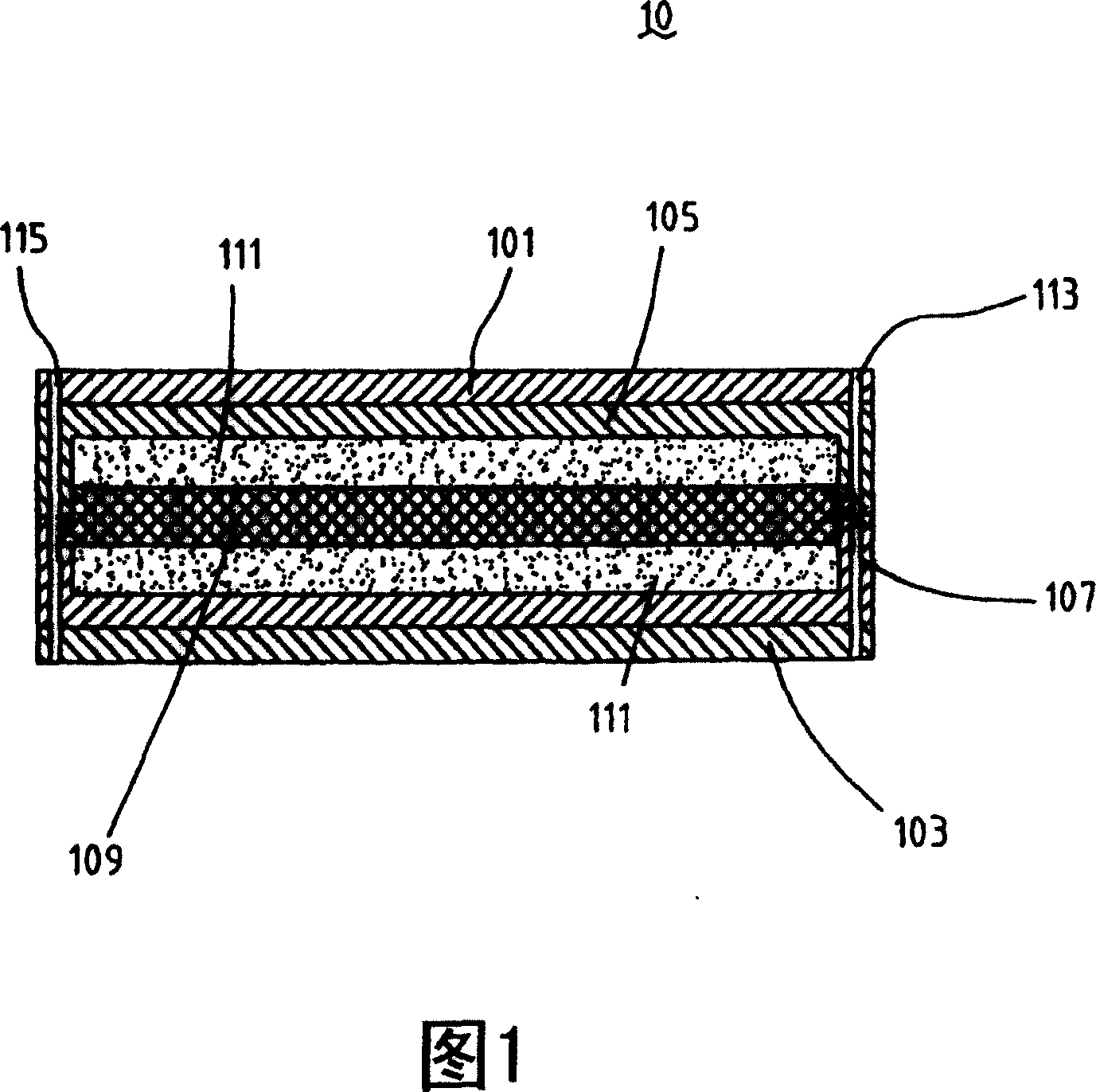 Secondary cell, array and multi-layer array secondary cell having same