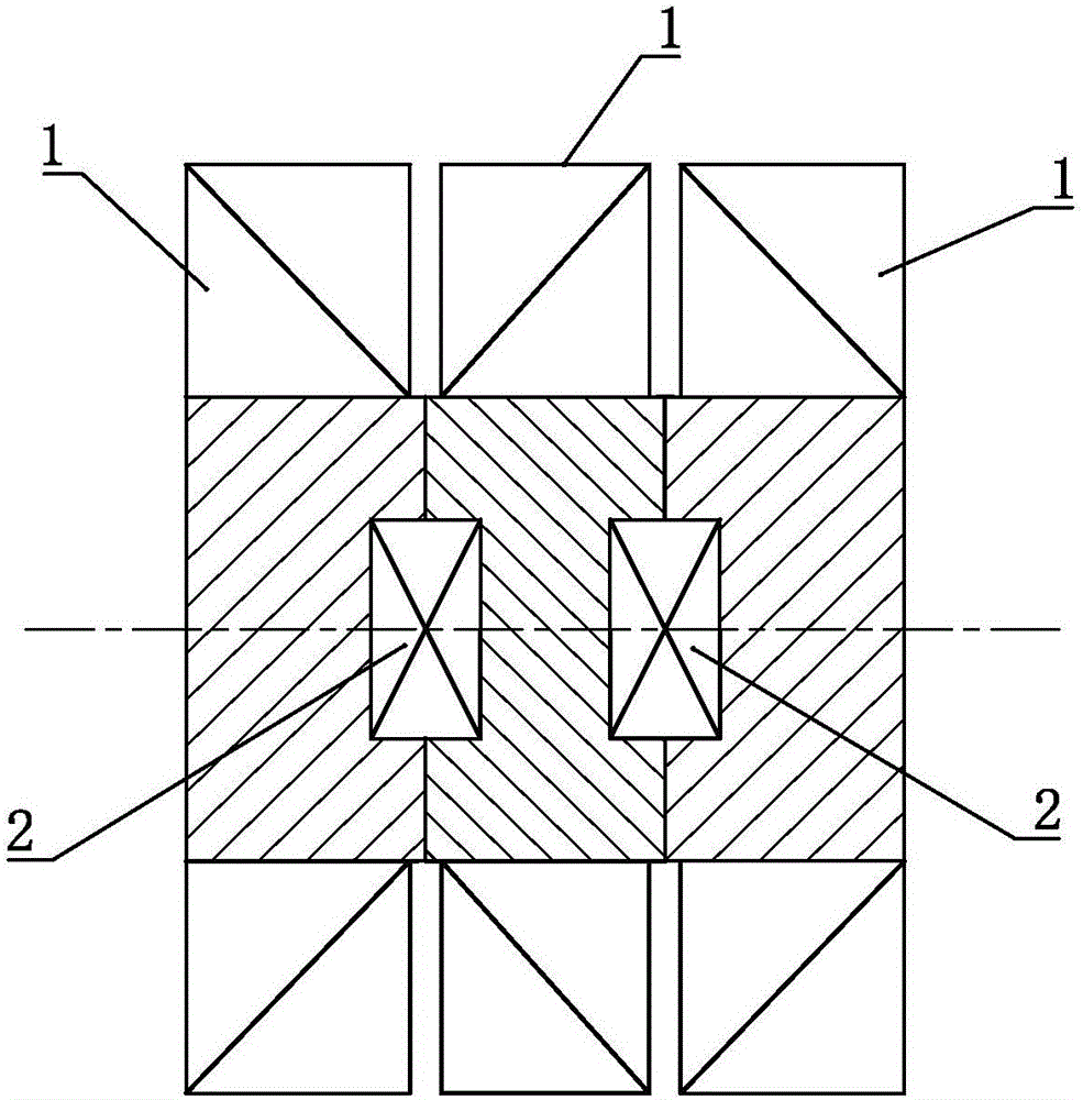 Unequal-speed impeller mechanism and compressor and expansion mechanism including same