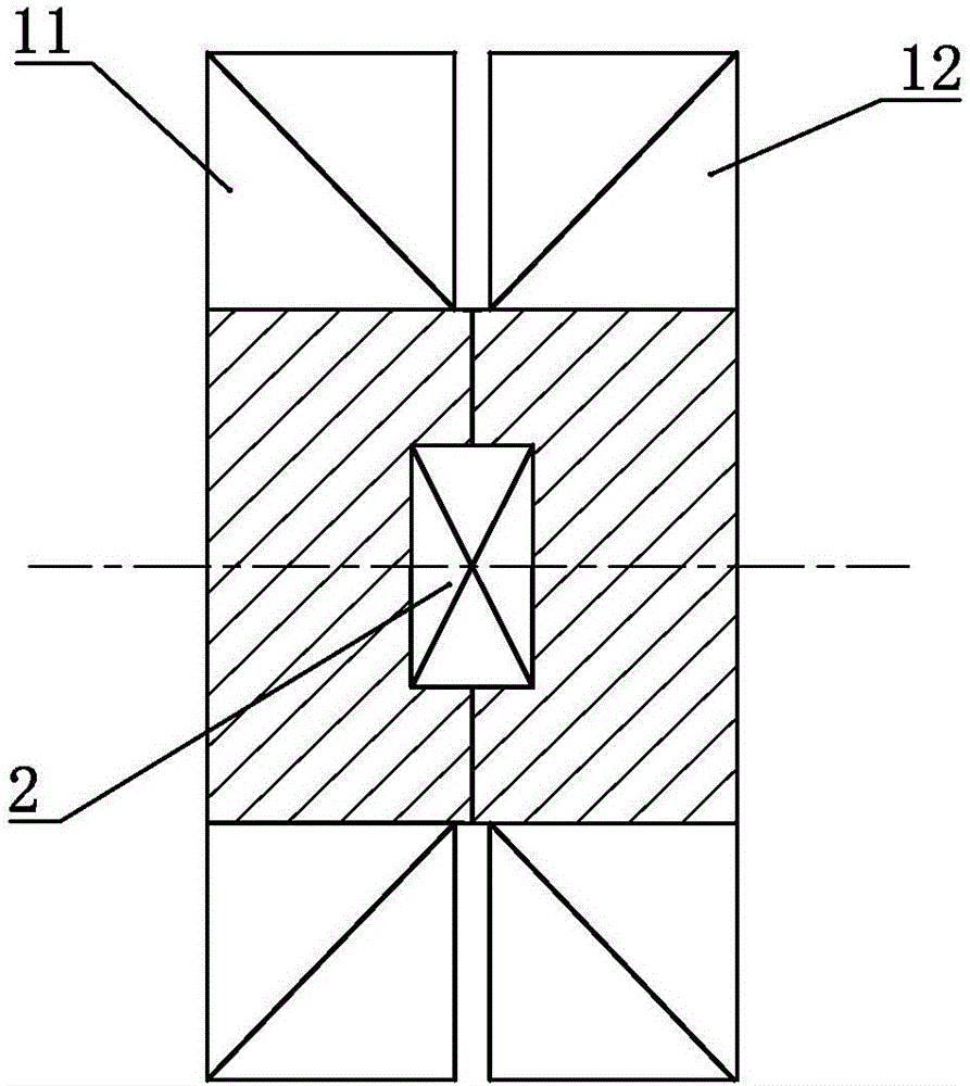 Unequal-speed impeller mechanism and compressor and expansion mechanism including same