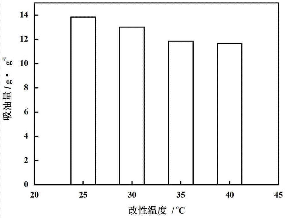 Polluted water body petroleum adsorbent and preparation method thereof