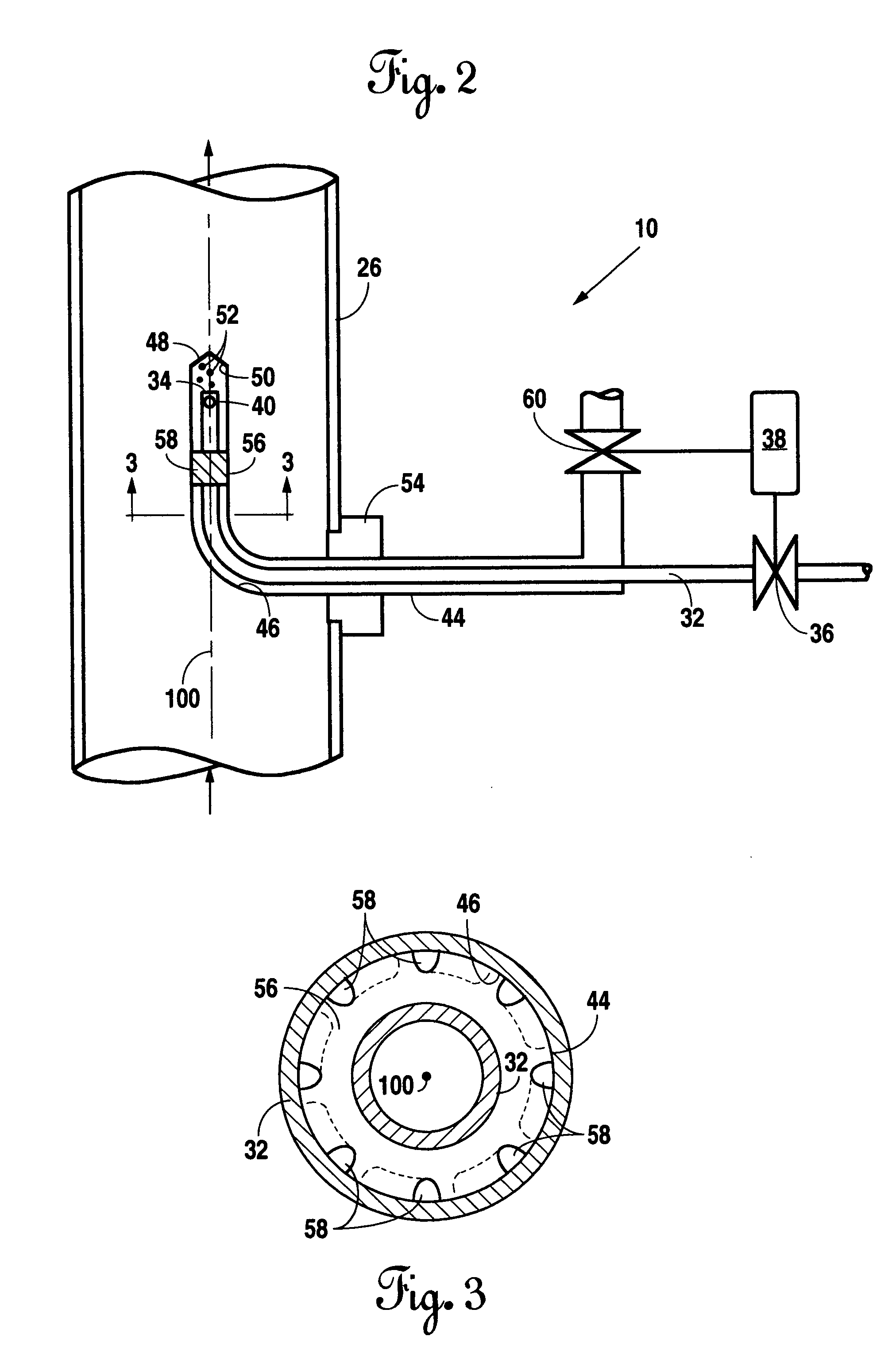 System and method for dispensing an aqueous urea solution into an exhaust gas stream