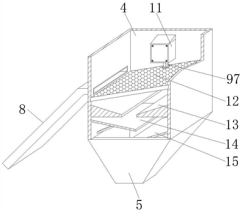 Continuous discharging type new energy particle combustion furnace