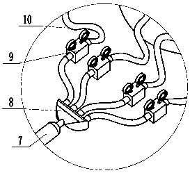 Vehicle-mounted self-rescue oxygen unit