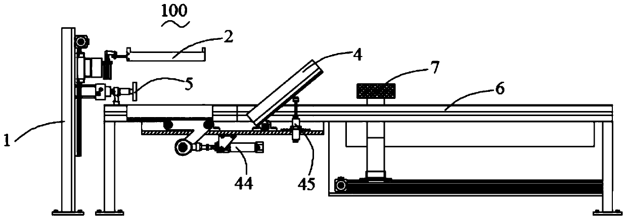 Automatic spindle stacking and collecting device