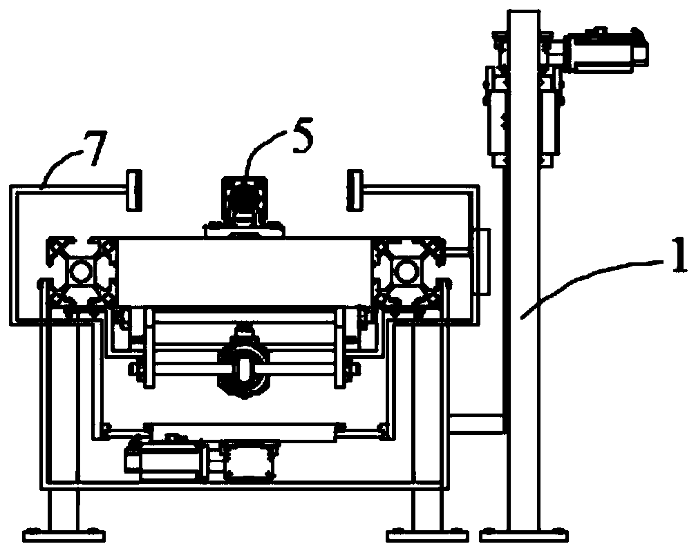 Automatic spindle stacking and collecting device
