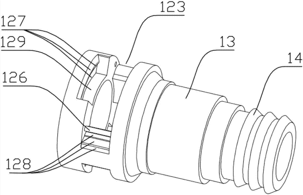 Connector of intelligent motor vehicle