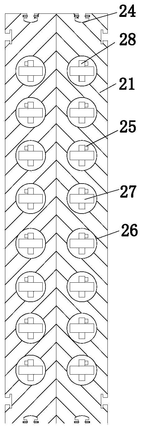 A reinforced integrated wall panel