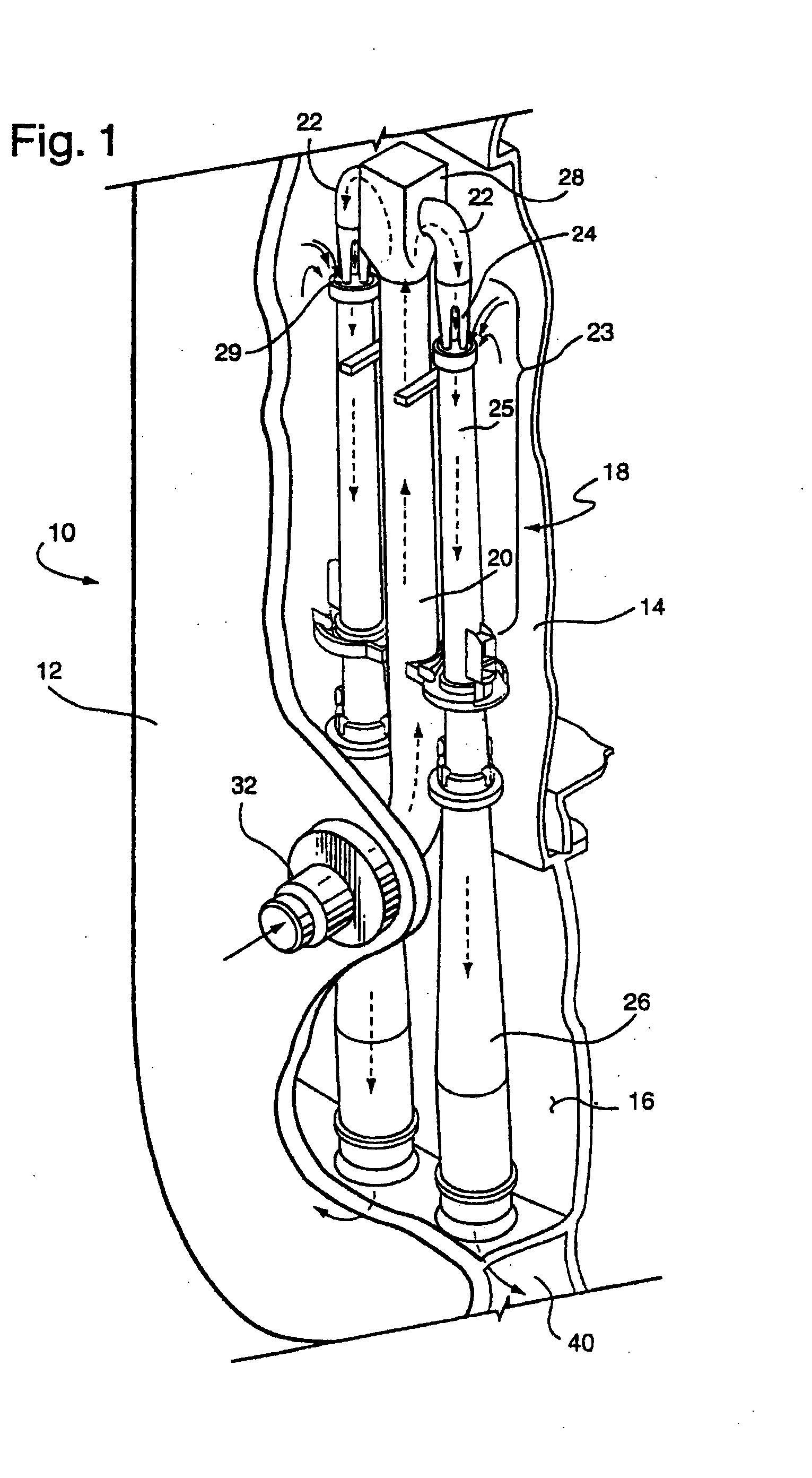 Dielectric coating for surfaces exposed to high temperature water