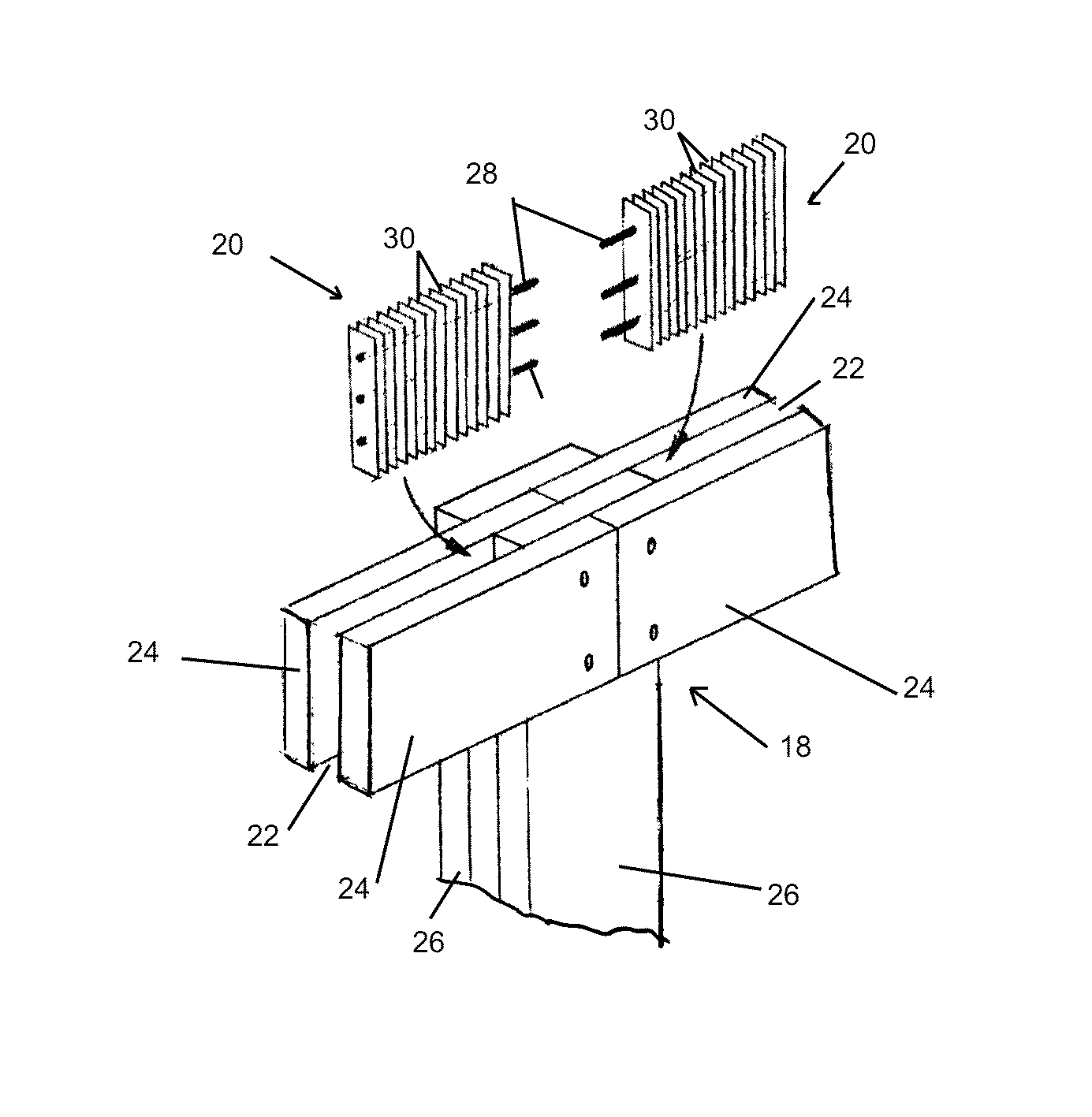 Cooling apparatus for switchgear with enhanced busbar joint cooling