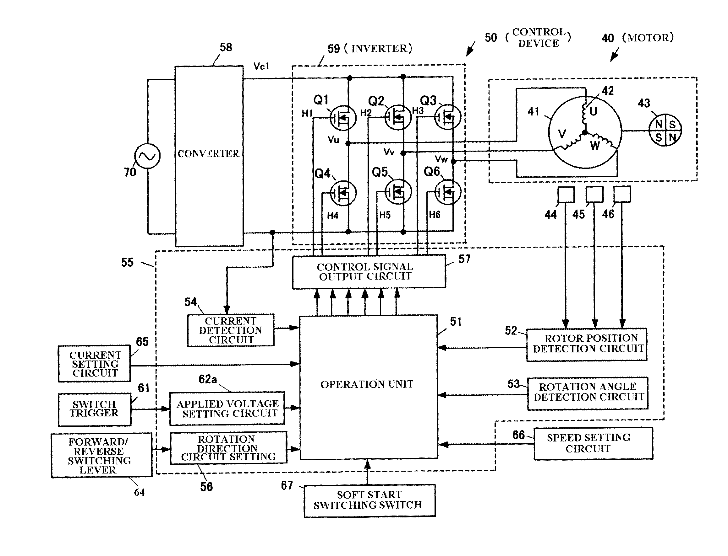 Electric boring tool