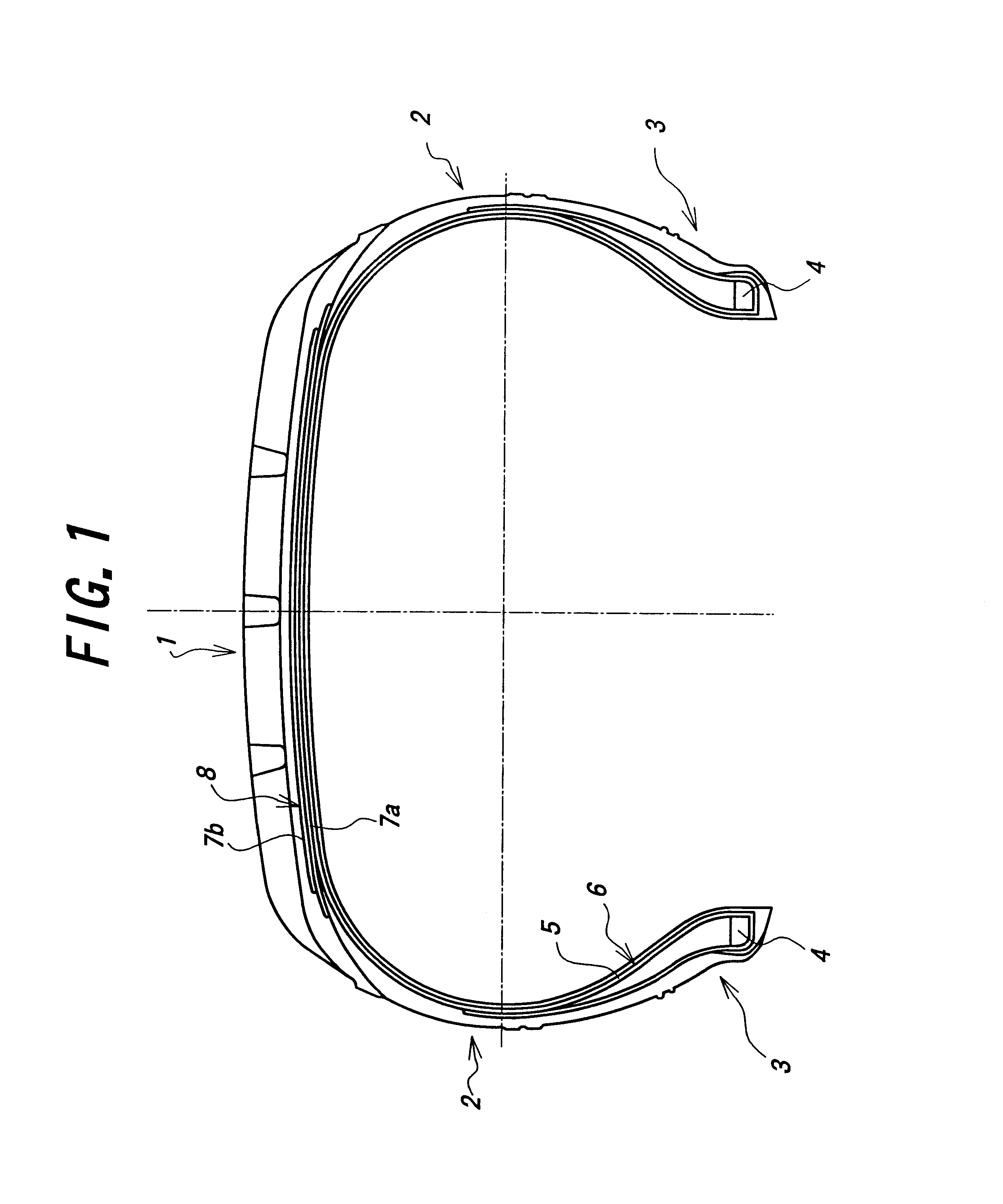 Pneumatic tire comprising carcass and belt of organic fiber cords with specified modulus of elasticity
