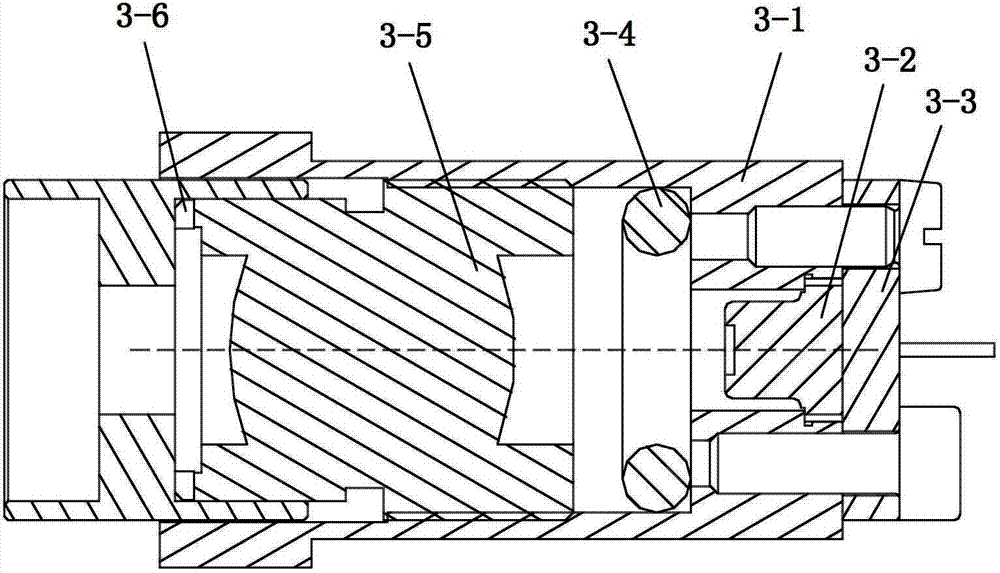 Laser rotating direct-exposure imaging device and method used for revolution surface