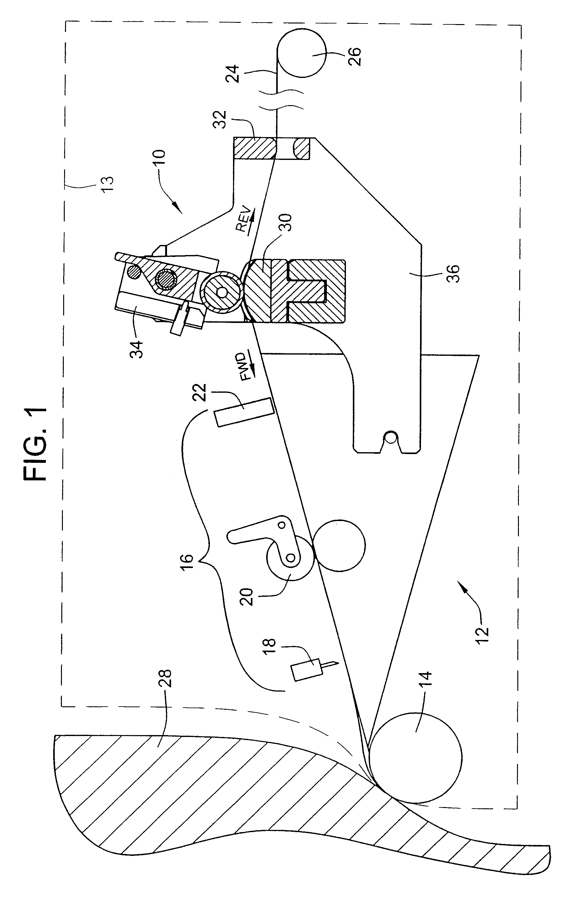 Tow Catch For Fiber Placement Head