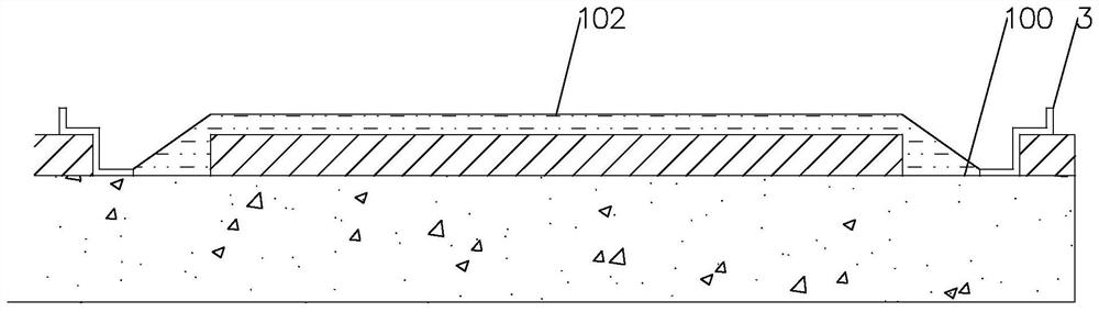 Construction method of premixed foamed asphalt base and bottom layer with cold recycling in situ