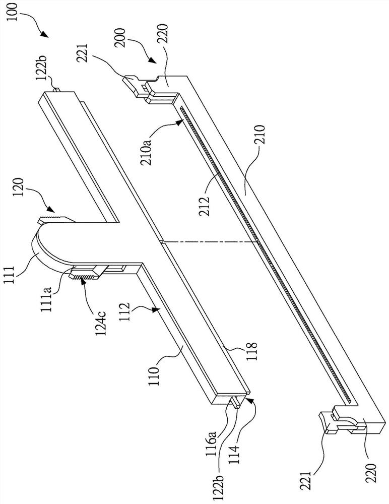 Clamping edge slot connector clamping tool