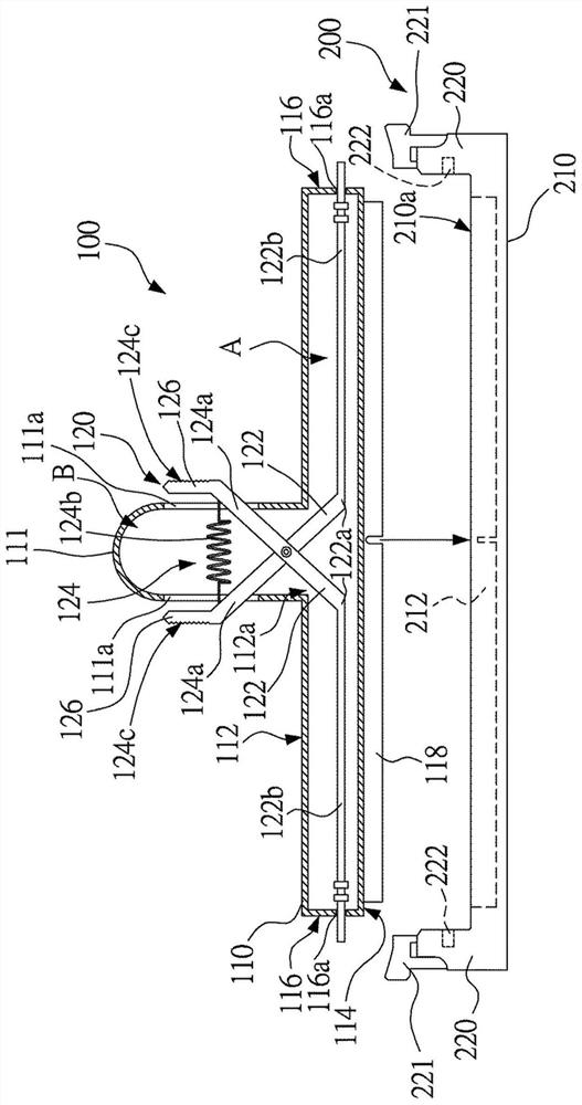 Clamping edge slot connector clamping tool