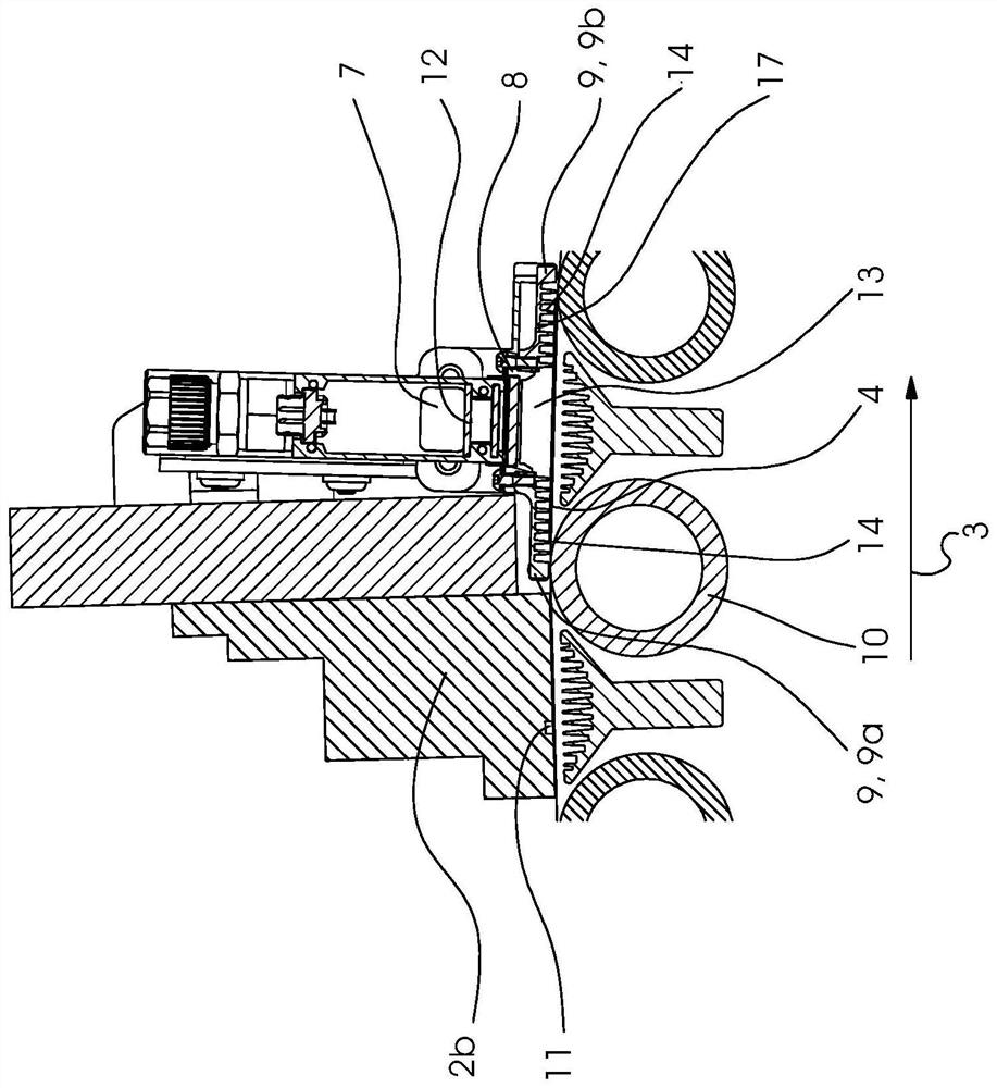 Printing machine with inkjet printing head, radiation drier and at least one light trap