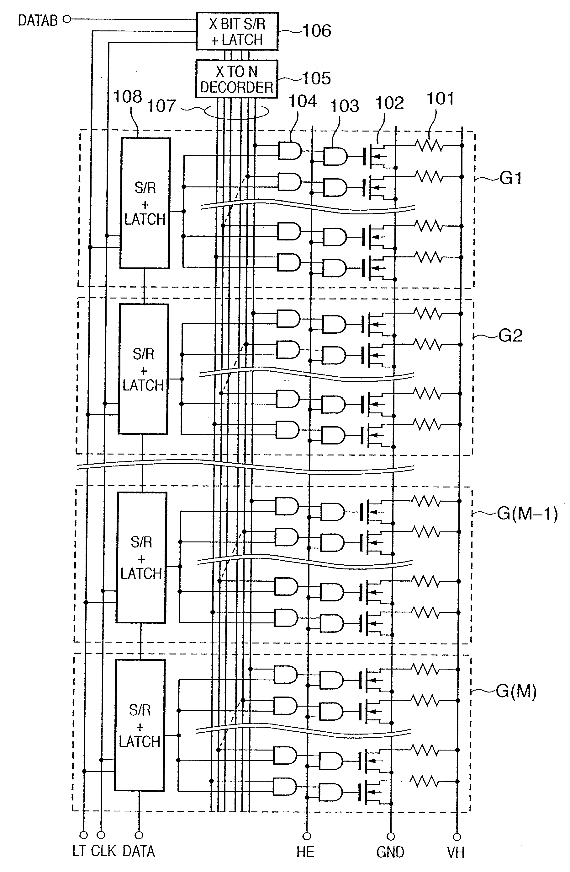 Element board for printhead, and printhead having the same