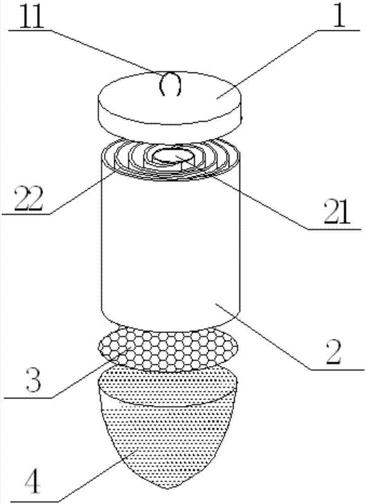 Biological deinsectization device