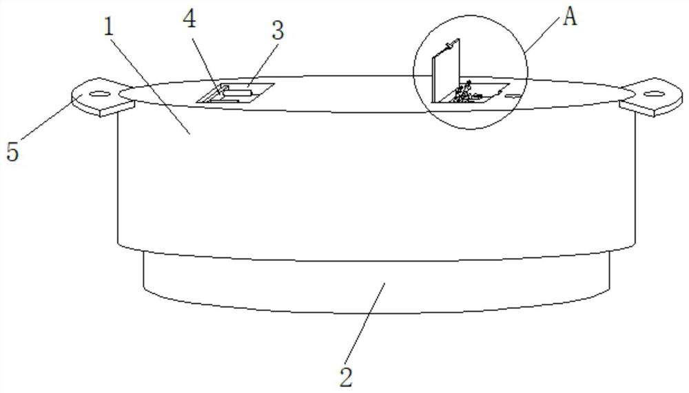 LED lamp holder and lamp