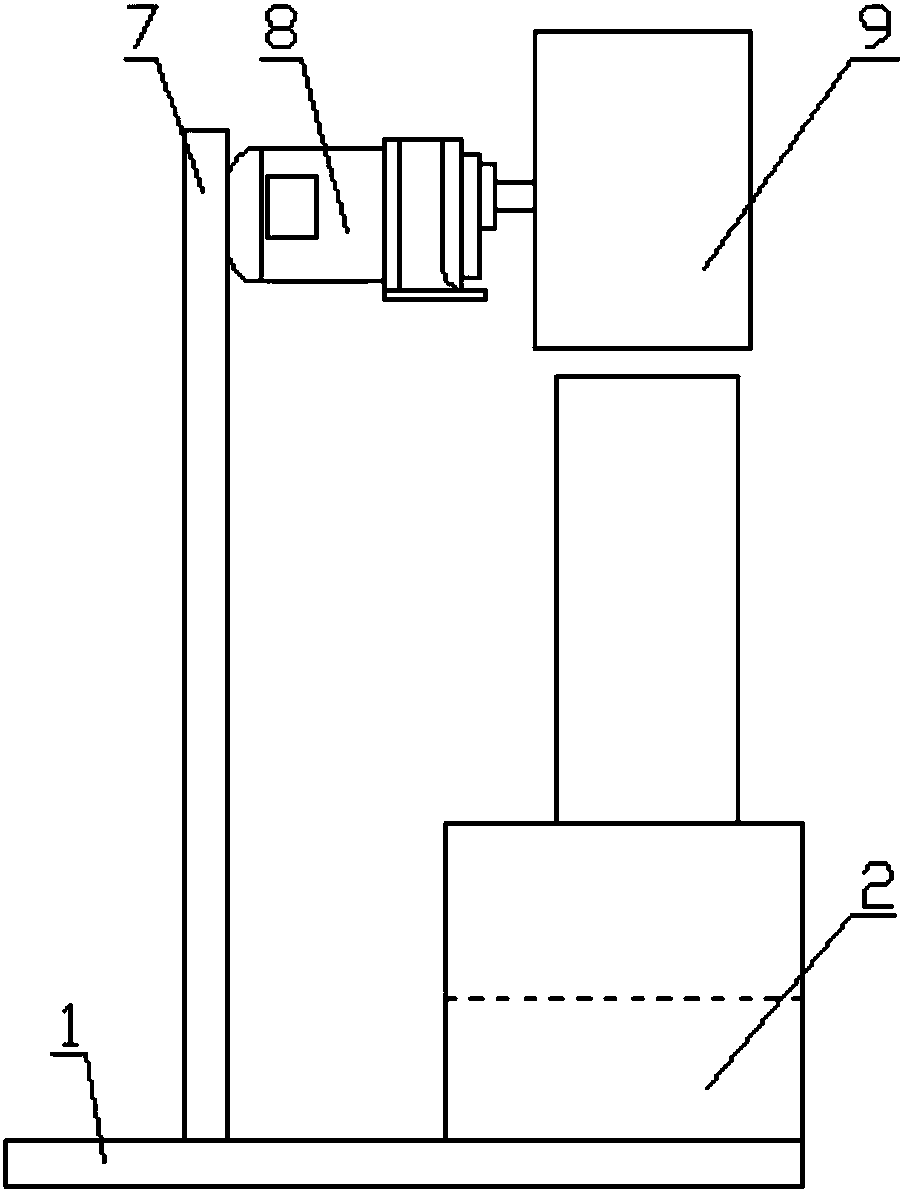 Automobile tire washing device