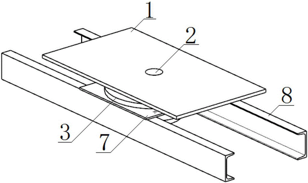 Roller bed replacement auxiliary device and roller bed replacement method