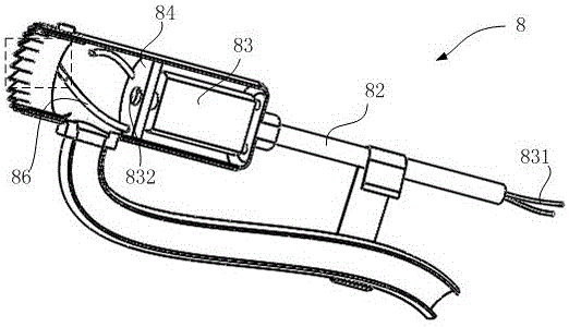 A Chinese prickly-ash fruit picking device