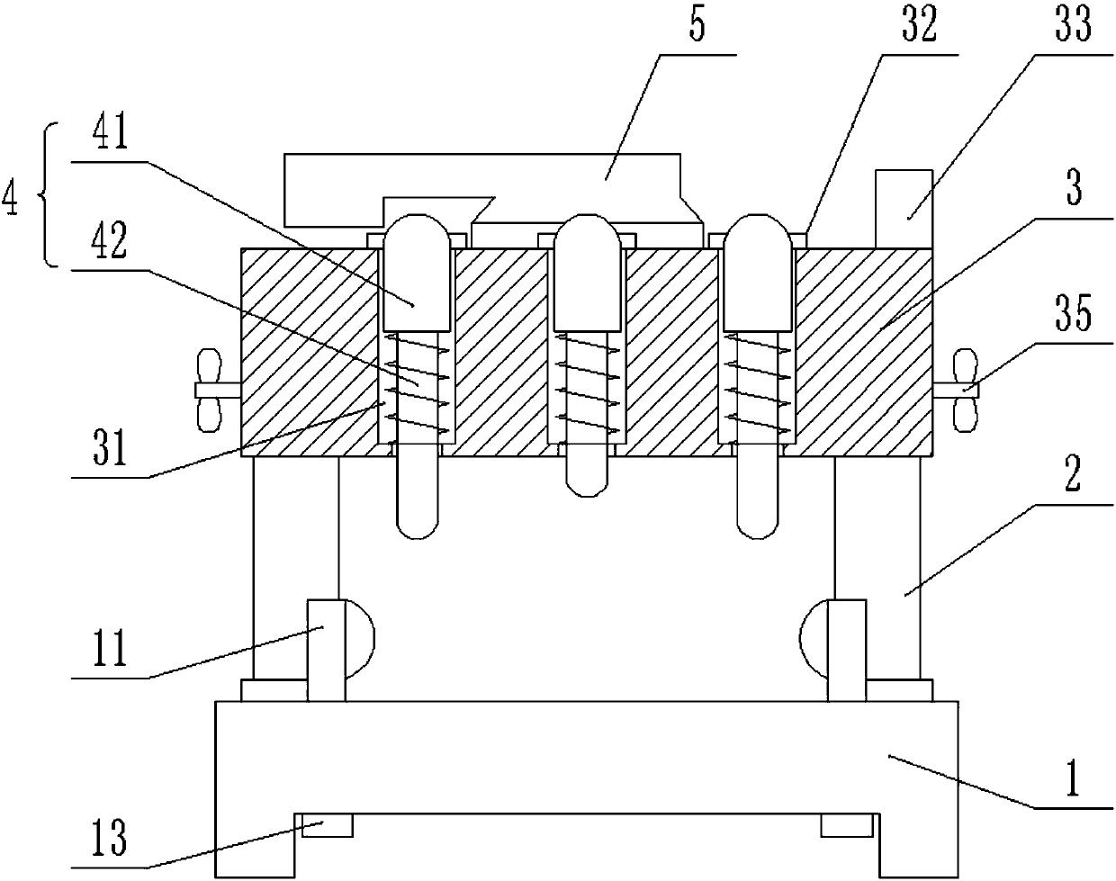 Mouse key testing device