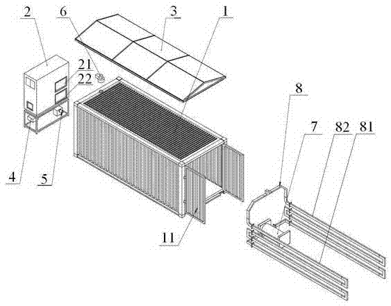 A solar energy heating drying system and a drying method