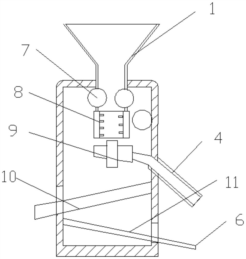 An energy-saving corn peeling machine