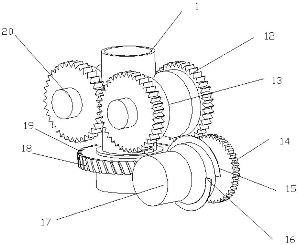 An energy-saving corn peeling machine