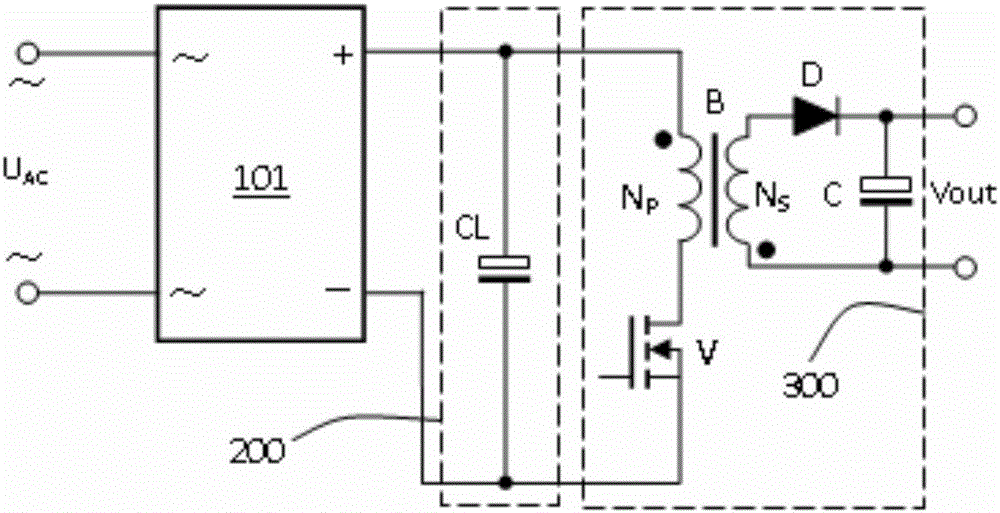 Fly-back type switching power supply