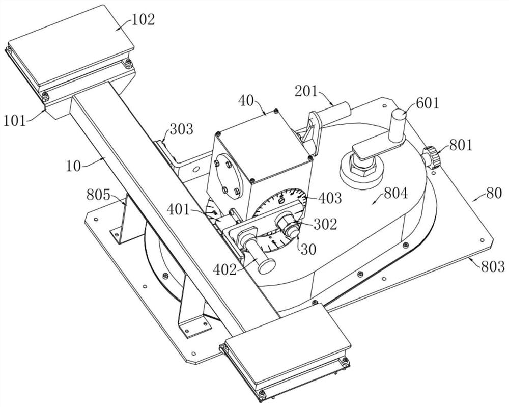 Antenna rotating and lodging mechanism for shelter