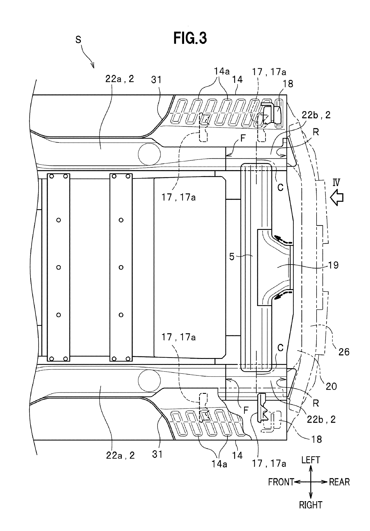 Vehicle rear structure