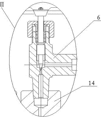 Pressure drilling device for a drill stem and a using method thereof