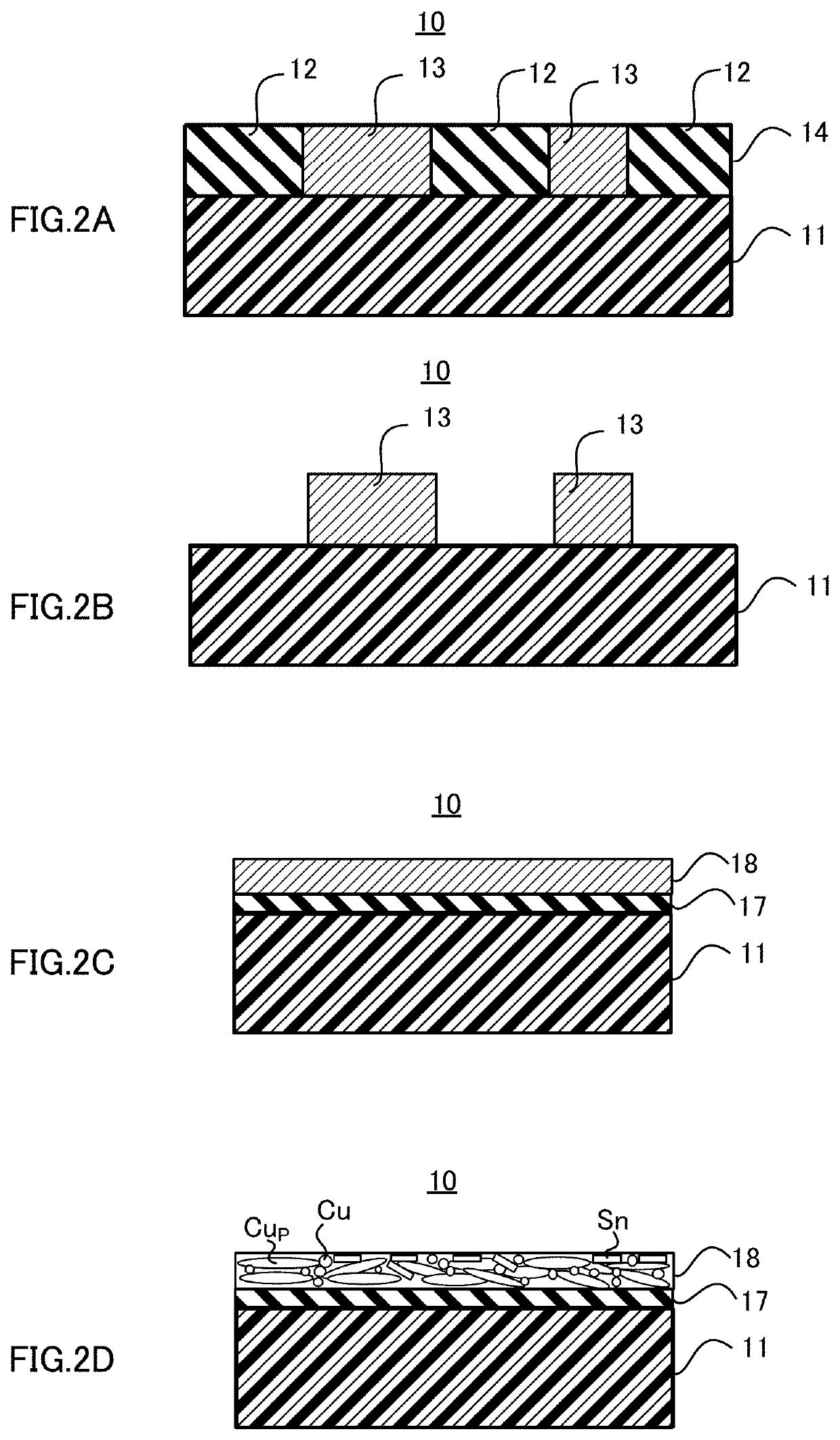 Dispersing Element, Method for Manufacturing Structure with Conductive Pattern Using the Same, and Structure with Conductive Pattern