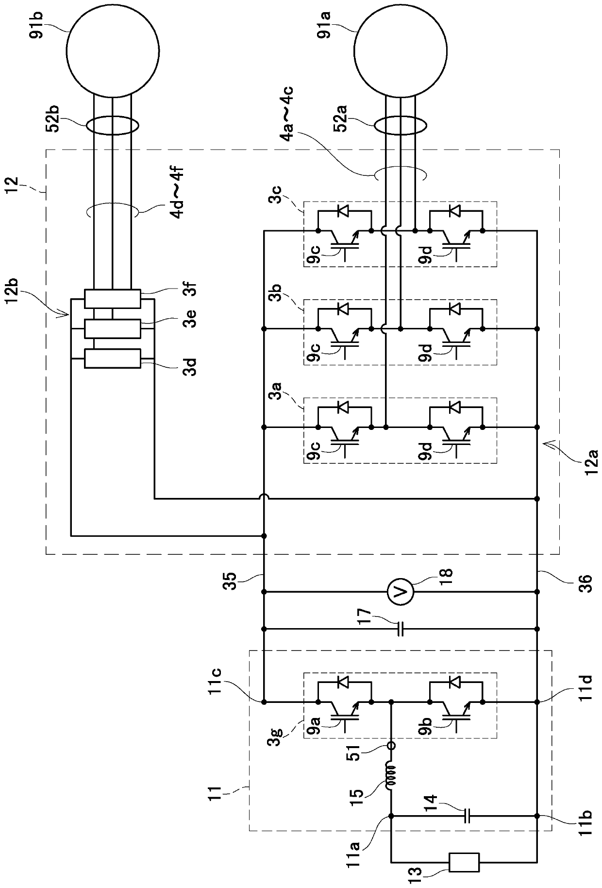 Power converter for electric vehicle
