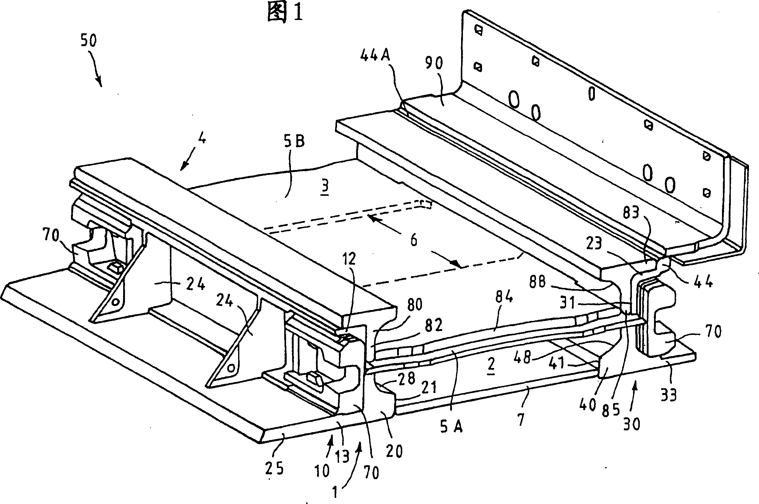 Chute section