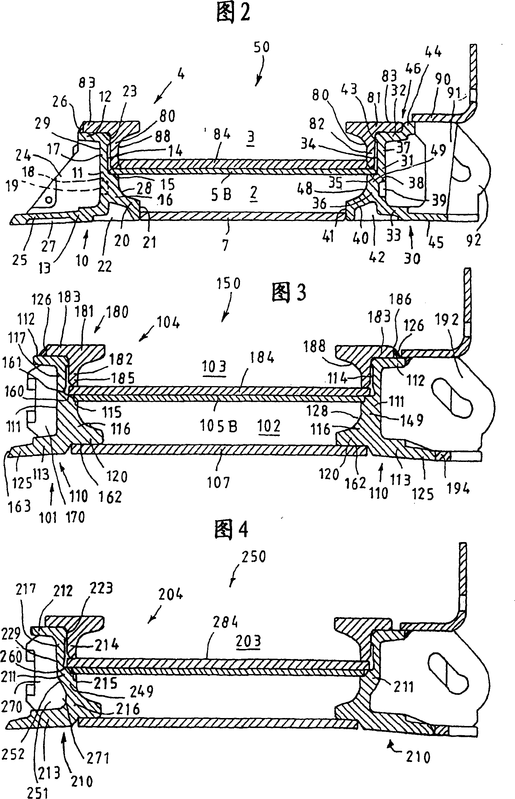 Chute section