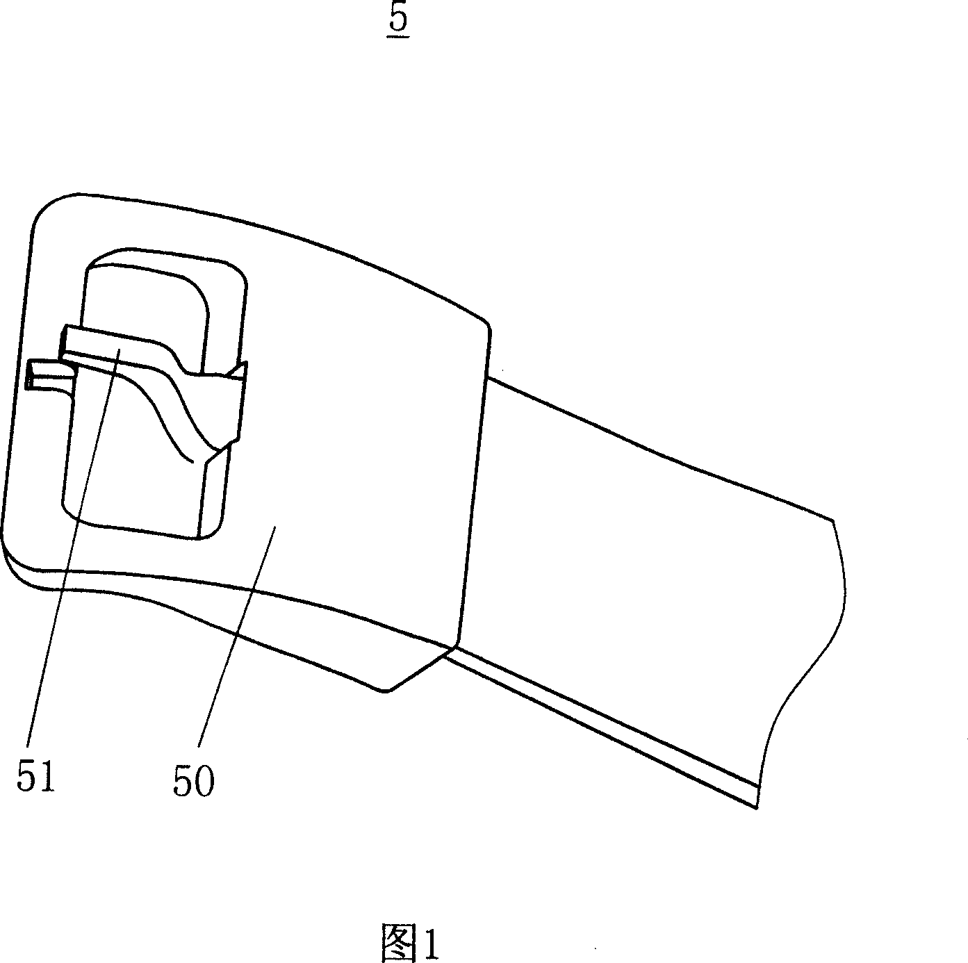 Snapclose device and alarm device with the same