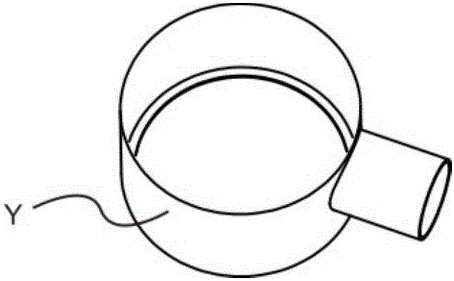 Certification mounting device for automatic assembly of front shells