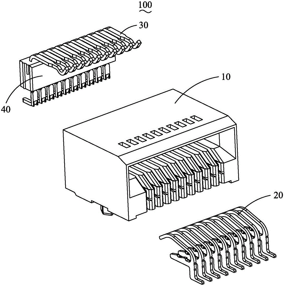 Small-sized hot-plug connector