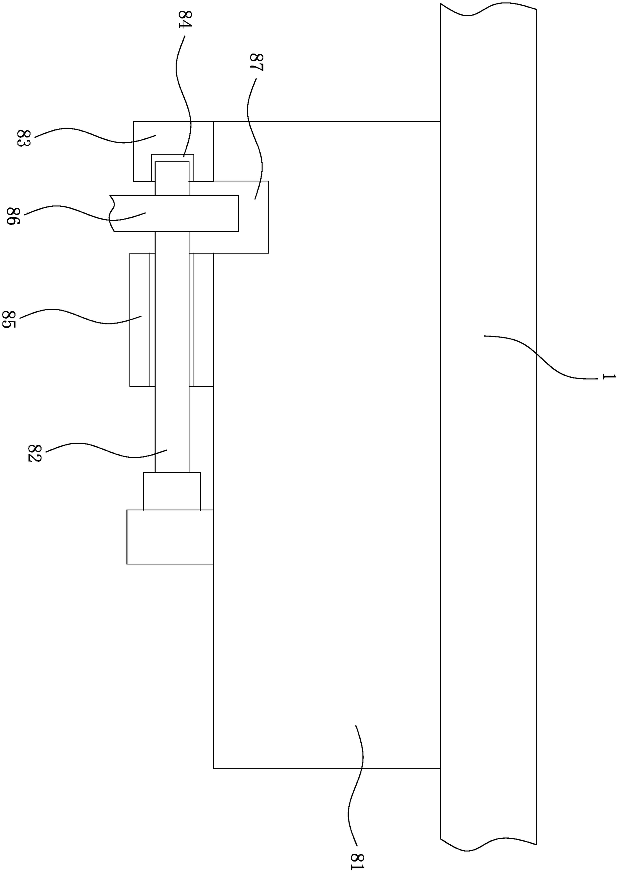 A tower-free barrier clearing device and method