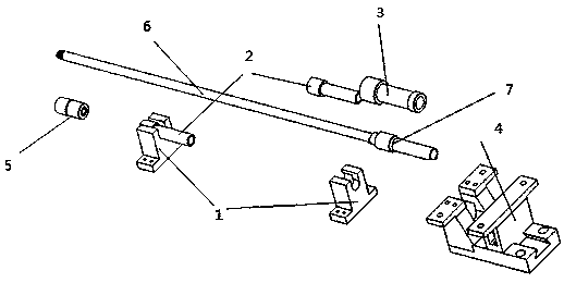 A positioning tool for coaxial assembly of two pipes