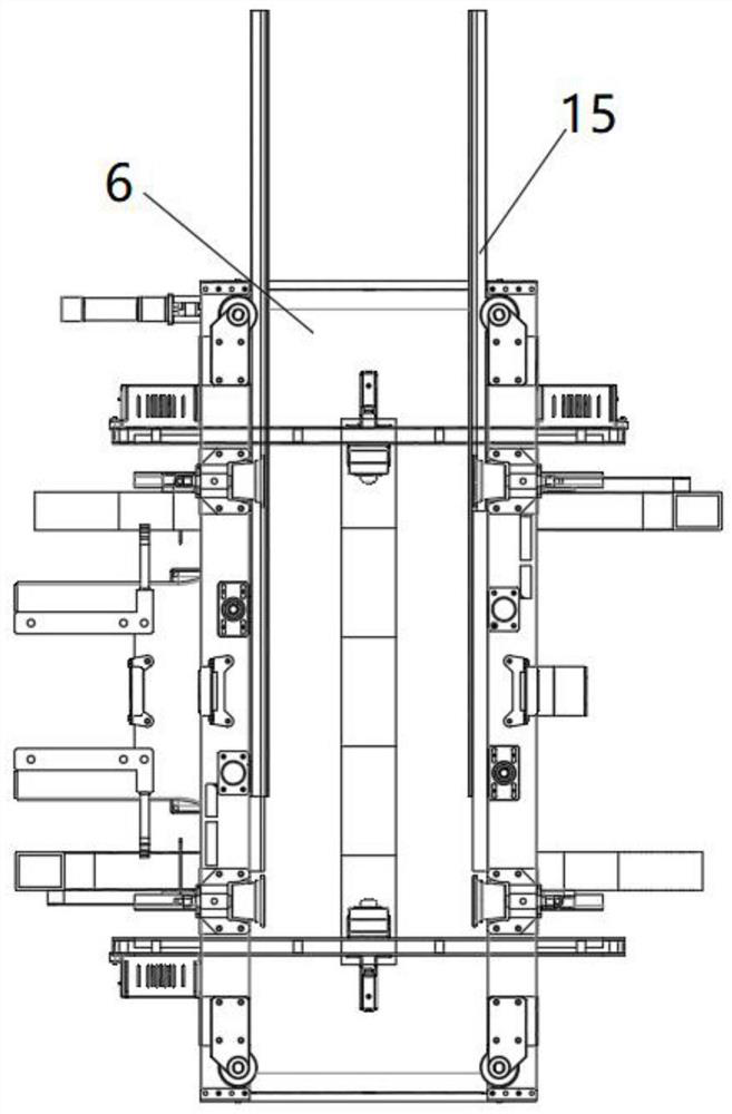 Clamping unit of automatic dispensing machine