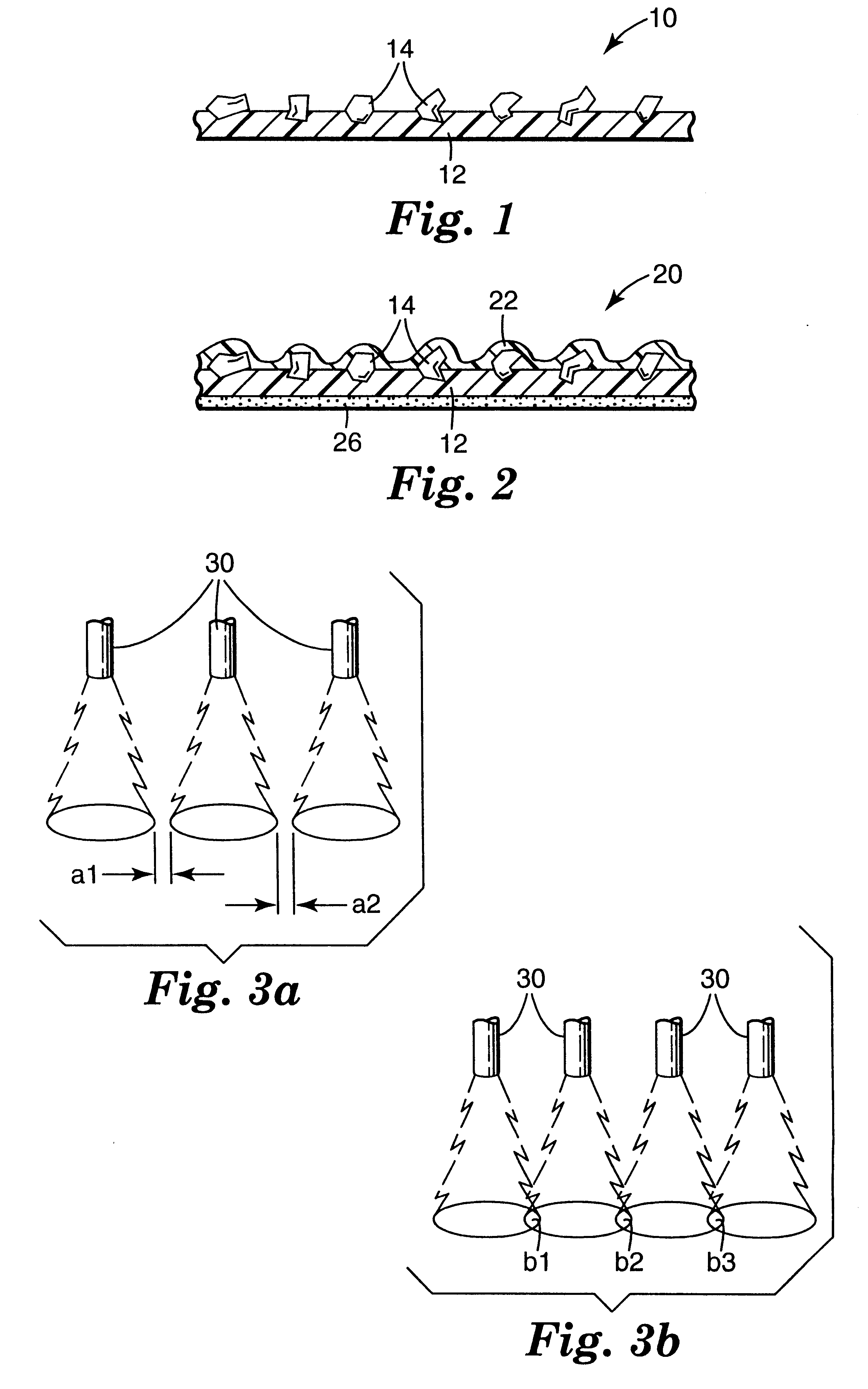 Method of making articles in sheet form, particularly abrasive articles