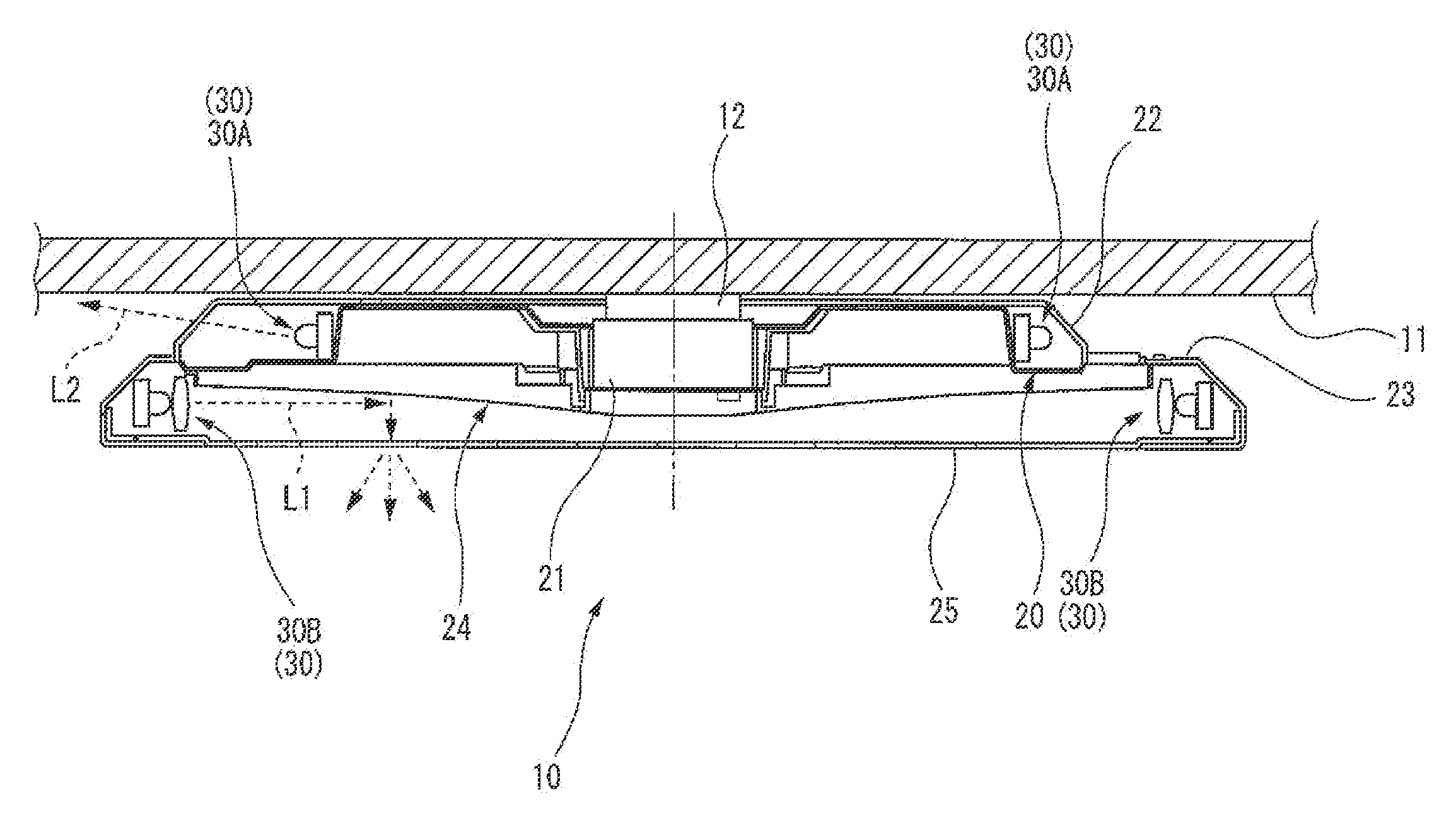 Lighting device and lighting instrument